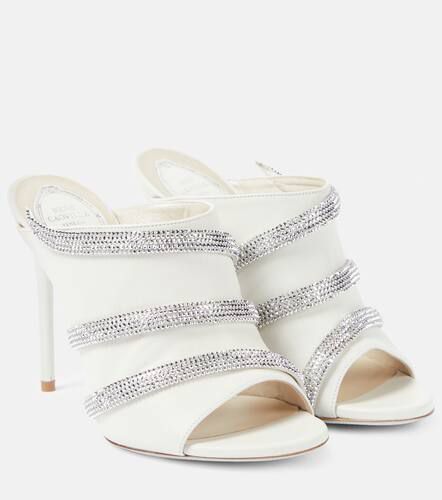 Sally embellished leather mules - Rene Caovilla - Modalova