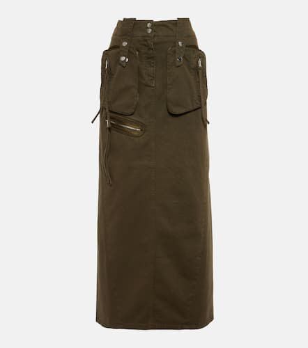 Blumarine Denim cargo maxi skirt - Blumarine - Modalova