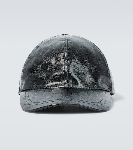 Gucci Cap aus Leder - Gucci - Modalova