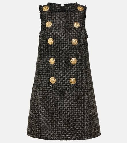 Balmain Embellished tweed minidress - Balmain - Modalova