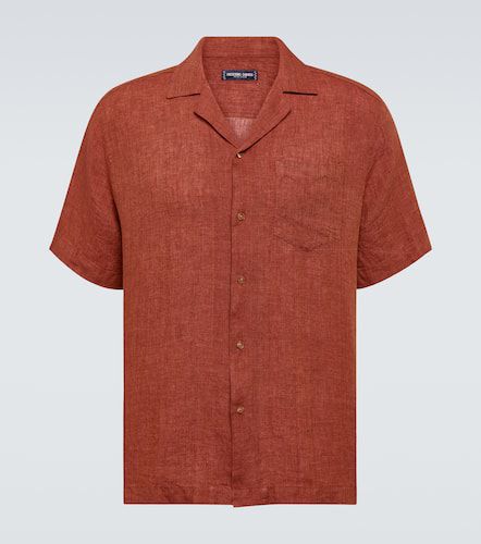 Angelo linen bowling shirt - Frescobol Carioca - Modalova