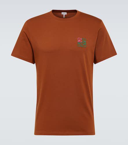 T-shirt Anagram in jersey di cotone - Loewe - Modalova