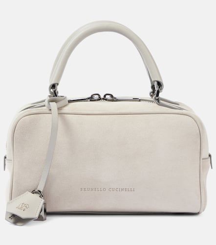 Borsa Small in suede - Brunello Cucinelli - Modalova