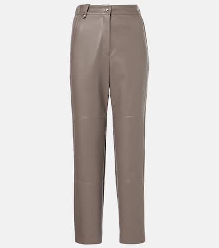 Struzzo faux leather straight pants - Max Mara - Modalova