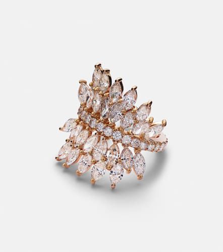 Anello Marquise Butterfly in rosa 18kt con diamanti - Shay Jewelry - Modalova