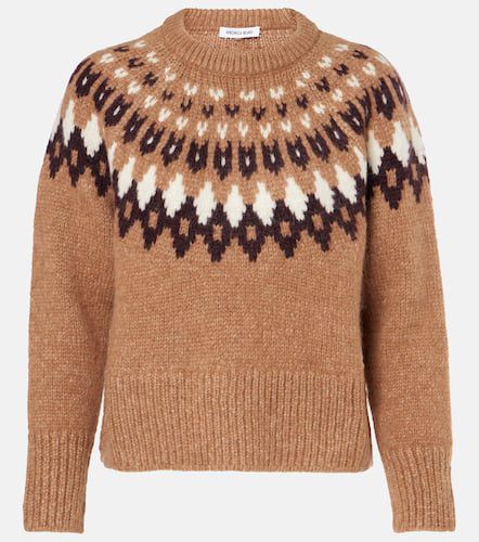 Anne Fair Isle alpaca-blend sweater - Veronica Beard - Modalova