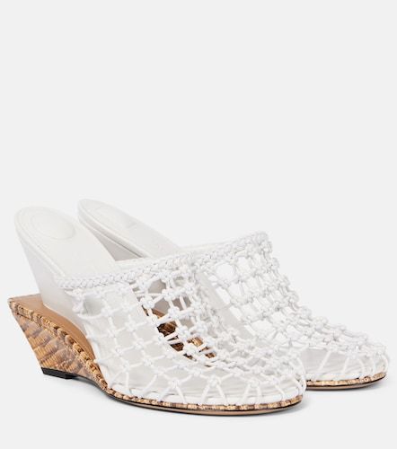 Mules Double 110 de piel tejida - Jacquemus - Modalova