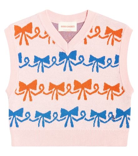 Chaleco jacquard de algodón - Bobo Choses - Modalova