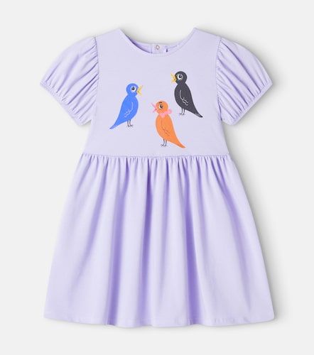 Vestido en mezcla de algodón estampado - Mini Rodini - Modalova