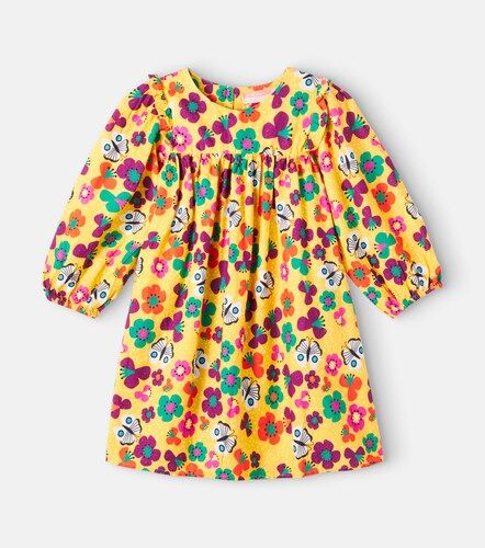 Fábula Vestido de algodón estampado con volantes - Fabula - Modalova
