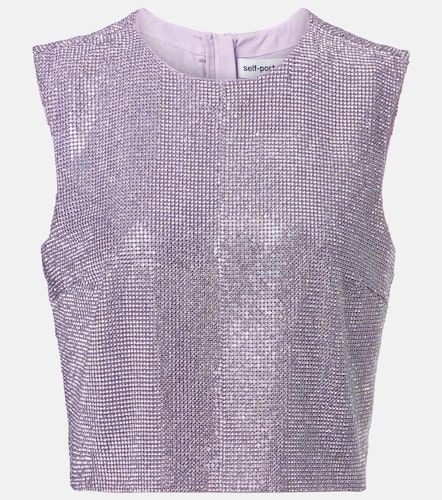 Self-Portrait Top Chainmail - Self-Portrait - Modalova