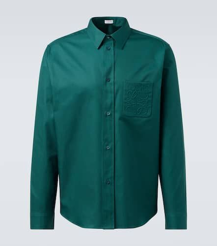 Loewe Anagram cotton-blend shirt - Loewe - Modalova