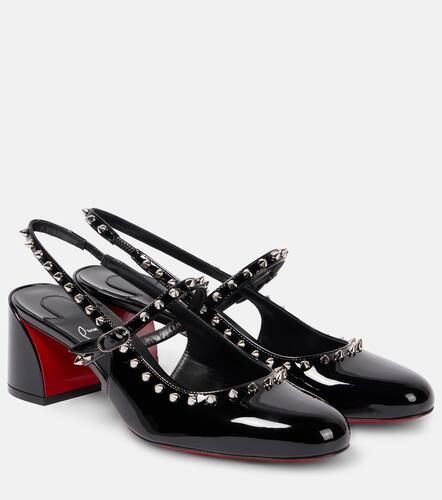 Janispikes 55 patent leather Mary Jane pumps - Christian Louboutin - Modalova