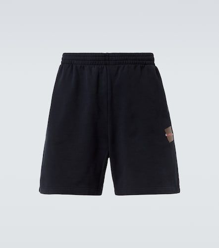 Shorts de algodón con logo - Balenciaga - Modalova
