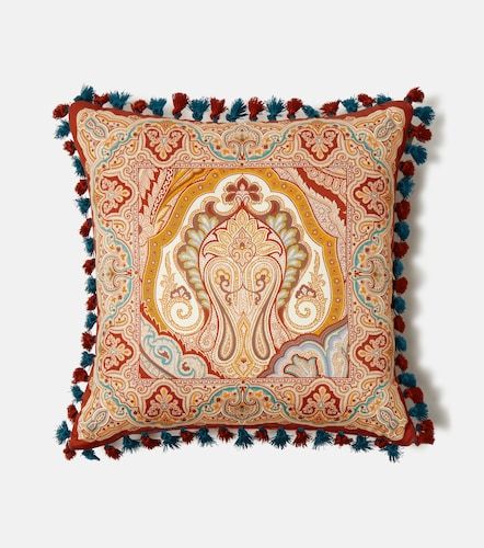 Cuscino Pegaso in cotone paisley - Etro - Modalova