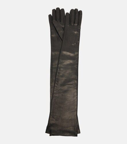 Nour Hammour Leather gloves - Nour Hammour - Modalova