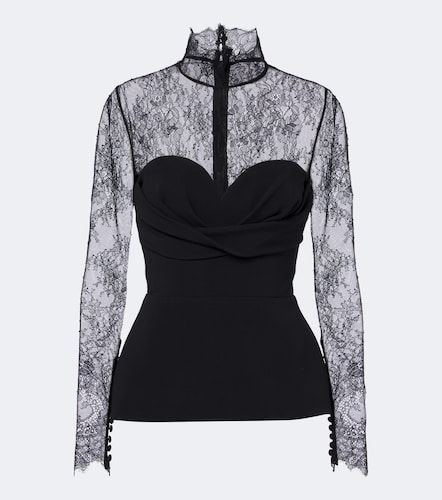 Elie Saab Top bustier con pizzo - Elie Saab - Modalova