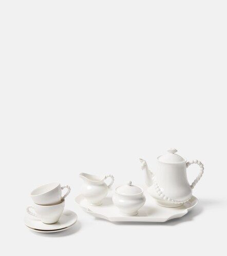 Teeservice Les Objets Mouleversants Perle feine by Woouters & Hendrix - Serax - Modalova