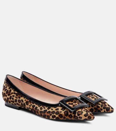 Bailarinas Gommette Ball de pelo de becerro - Roger Vivier - Modalova