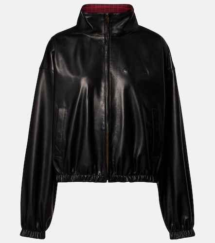 Reversible leather jacket - Balenciaga - Modalova