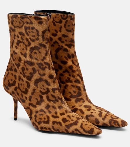 Botines Ashley 75 de pelo de becerro - Saint Laurent - Modalova
