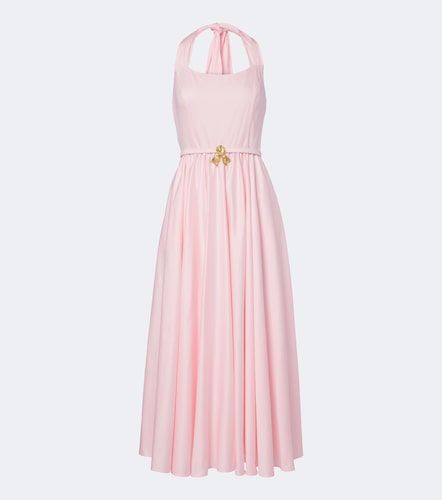 Midikleid aus Baumwollpopeline - Oscar de la Renta - Modalova