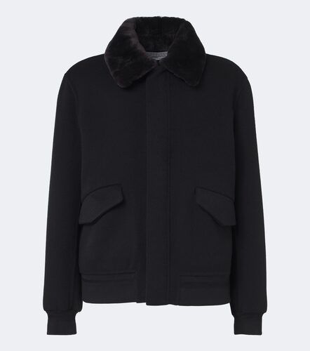 Chaqueta bomber James de cachemir con borrego - Gabriela Hearst - Modalova