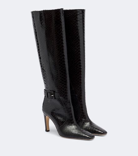 Botas altas Raven de piel grabada - Malone Souliers - Modalova