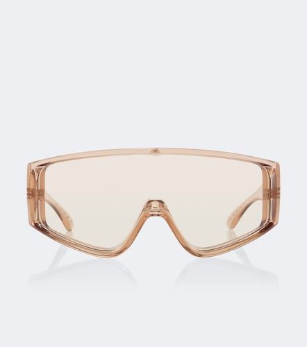 Occhiali da sole a mascherina - Saint Laurent - Modalova