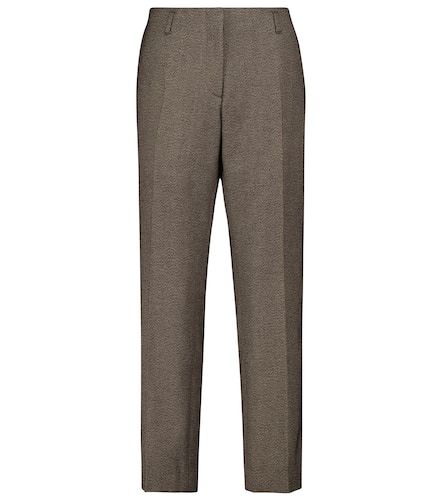 Straight tweed pants - Dries Van Noten - Modalova