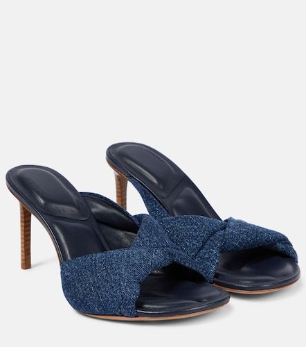 Jacquemus Mules Bagnu in denim - Jacquemus - Modalova