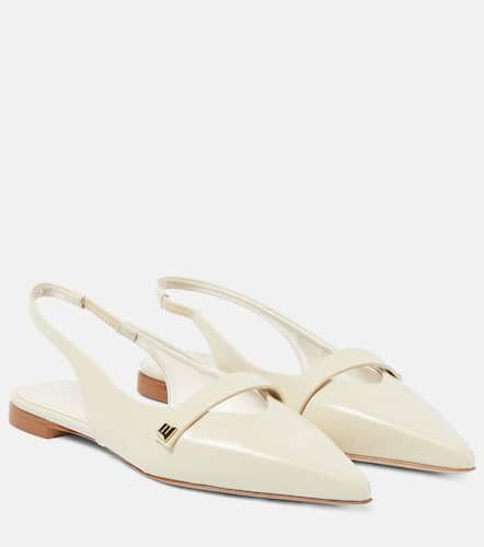 Leather slingback ballet flats - Max Mara - Modalova