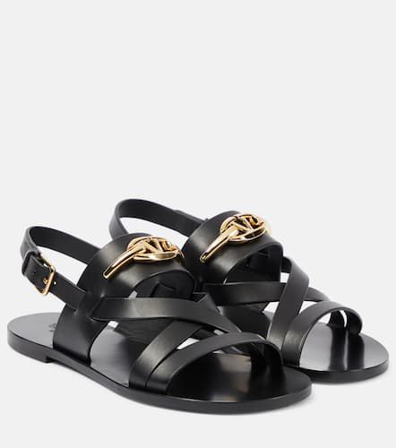 VLogo Signature leather sandals - Valentino Garavani - Modalova