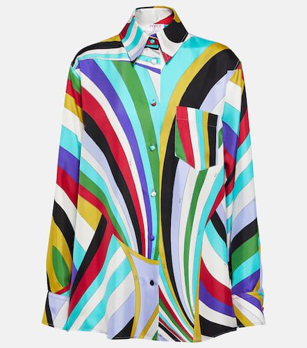 Pucci Iride silk twill shirt - Pucci - Modalova