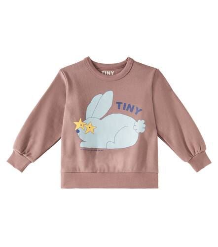 Rabbit printed cotton sweatshirt - Tinycottons - Modalova