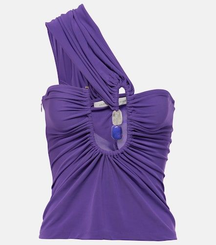Helix cutout embellished jersey top - Christopher Esber - Modalova