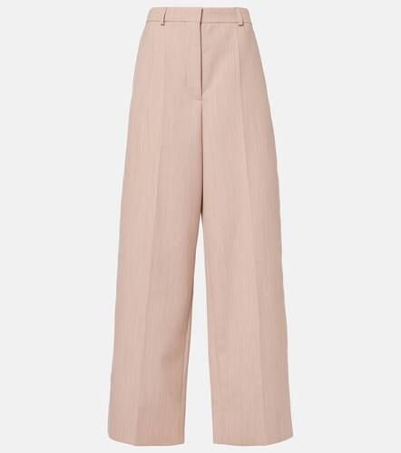 Low-rise wool wide-leg pants - Stella McCartney - Modalova