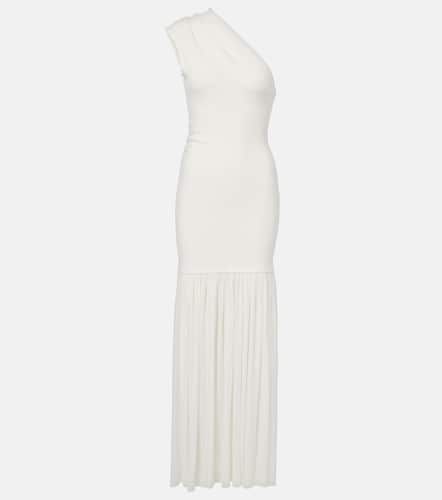 Vestido largo asimétrico Cora de chifón de crepé - Proenza Schouler - Modalova