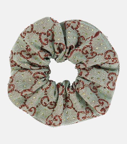 Embellished GG Canvas scrunchie - Gucci - Modalova