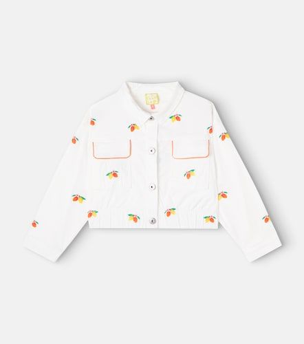 Fábula Chaqueta Cacau de sarga en mezcla de algodón - Fabula - Modalova