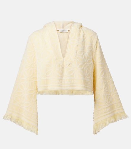 Crop top Coco de felpa de algodón - Zimmermann - Modalova