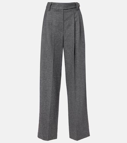 Weite Hose aus Wolle und Kaschmir - Brunello Cucinelli - Modalova