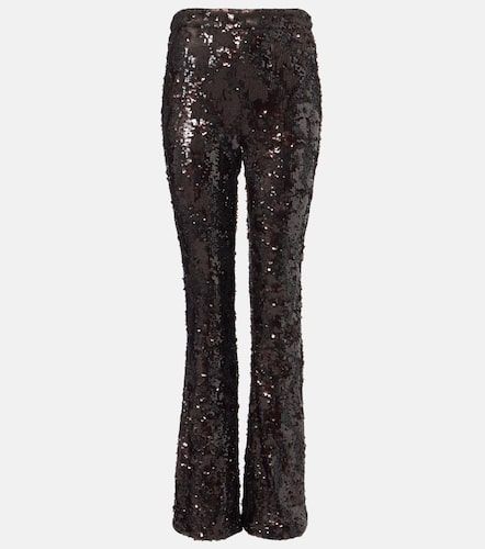 Collier sequined flared pants - Veronica Beard - Modalova