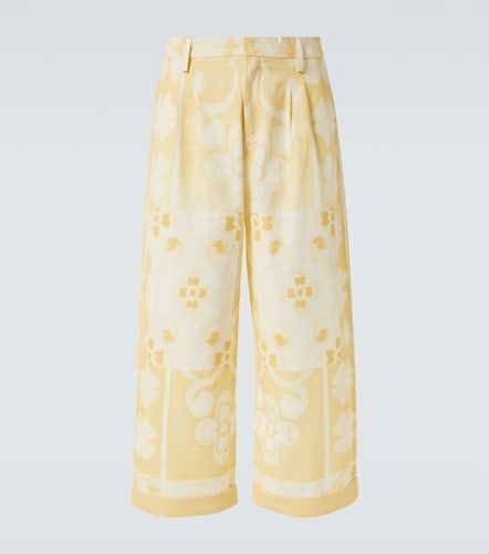 Pantaloni Seaside in cotone e seta - Commas - Modalova