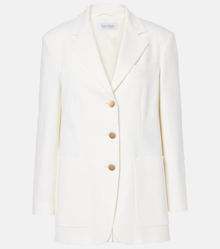 Single-breasted cotton drill jacket - Max Mara - Modalova