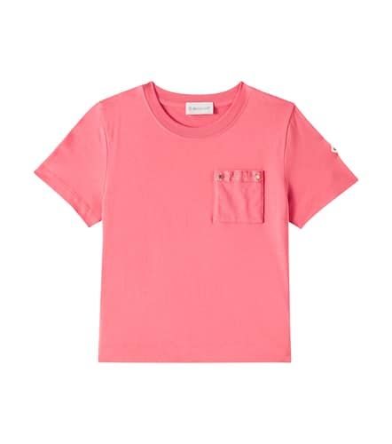 Camiseta en jersey de algodón - Moncler Enfant - Modalova