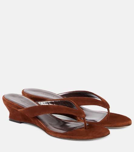 Le Monde BÃ©ryl Suede thong sandals - Le Monde Beryl - Modalova