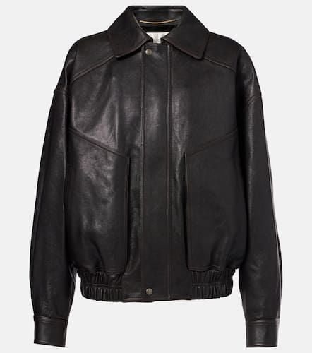 Saint Laurent Bomber in pelle - Saint Laurent - Modalova