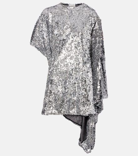 Zero Waste draped sequined minidress - Coperni - Modalova