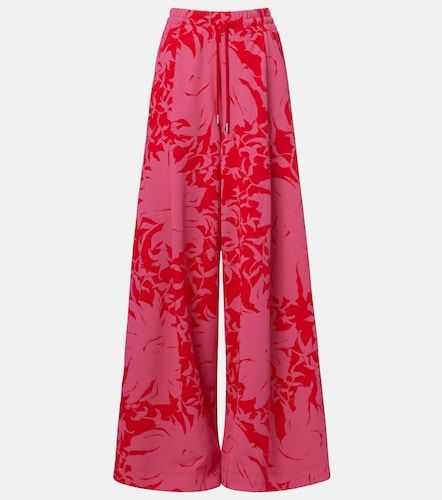Pantalones de jersey de algodón - Dries Van Noten - Modalova